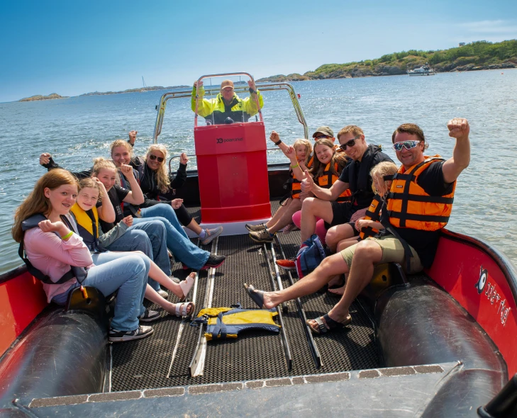 Glade deltakere på Burn Camp