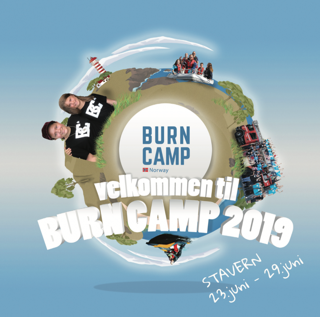 Årets Burn Camp sommerleir nærmer seg, vil du være deltaker?