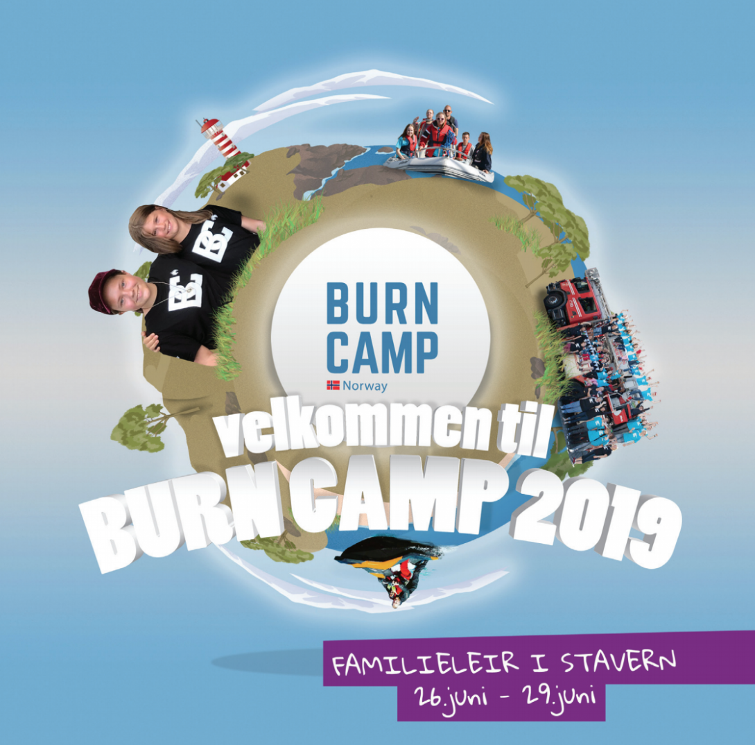 Vår første Burn Camp familieleir nærmer seg, vil dere være deltakere?